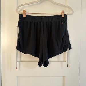 Volcom black womens lounge shorts